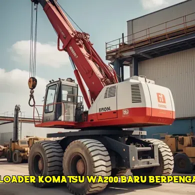 Harga Loader Komatsu WA200 Baru untuk Kebutuhan Proyek Anda